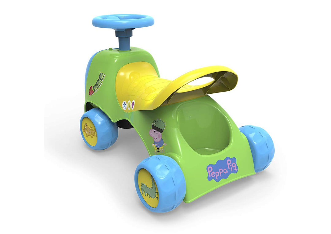 Chicos - Kinder Laufrad ab 1 Jahr | 53 cm x 32 cm Pig Chicos-2-in-1 Peppa Wutz Lauflernhilfe Schubla