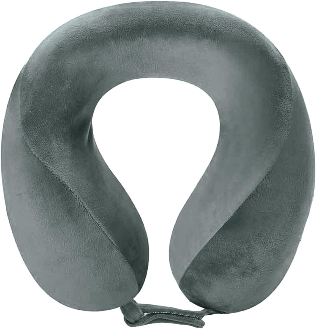 Travel Blue Reisekissen Memory Foam - Bequemes Memory Foam Kissen mit weichem Bezug, hervorragende K