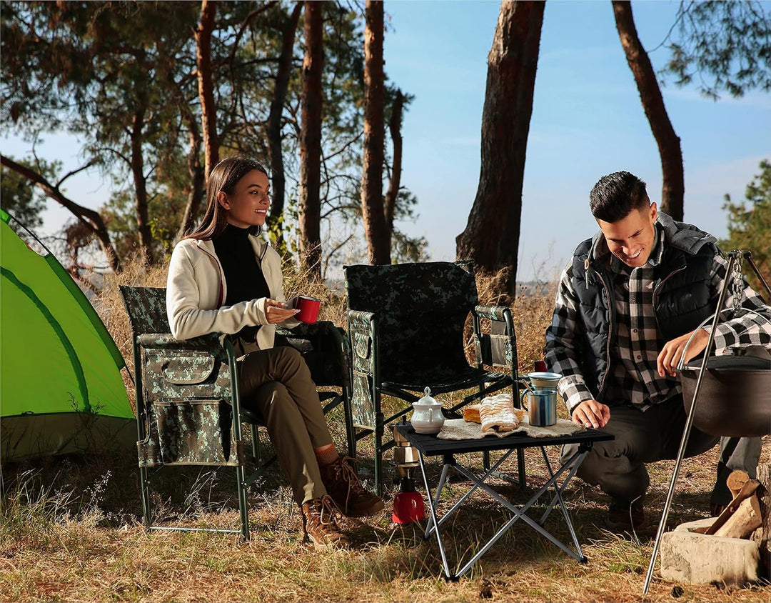 TREKOLOGY Tisch Kleiner Campingtisch Camping Beistelltisch Der Zusammenklappbar Leicht Zelttisch Kla