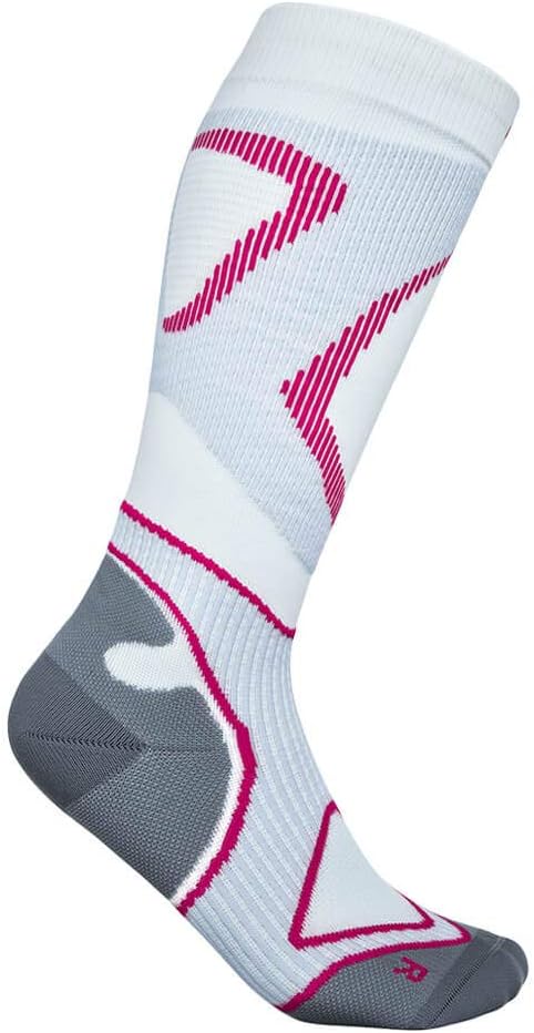 BAUERFEIND Herren Run Performance Laufsocken, Kniestrümpfe mit Targeted Compression Zone 38-40 / L P