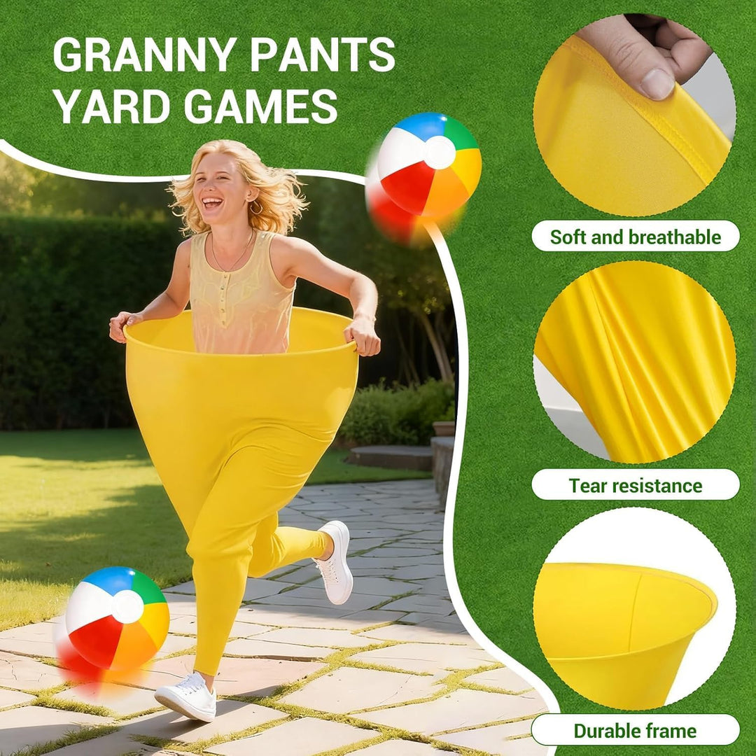 Spiele für Draussen - Gartenspiele Outdoor Spiele Erwachsene, Party Wurfspiel mit 8 Bällen und Luftp