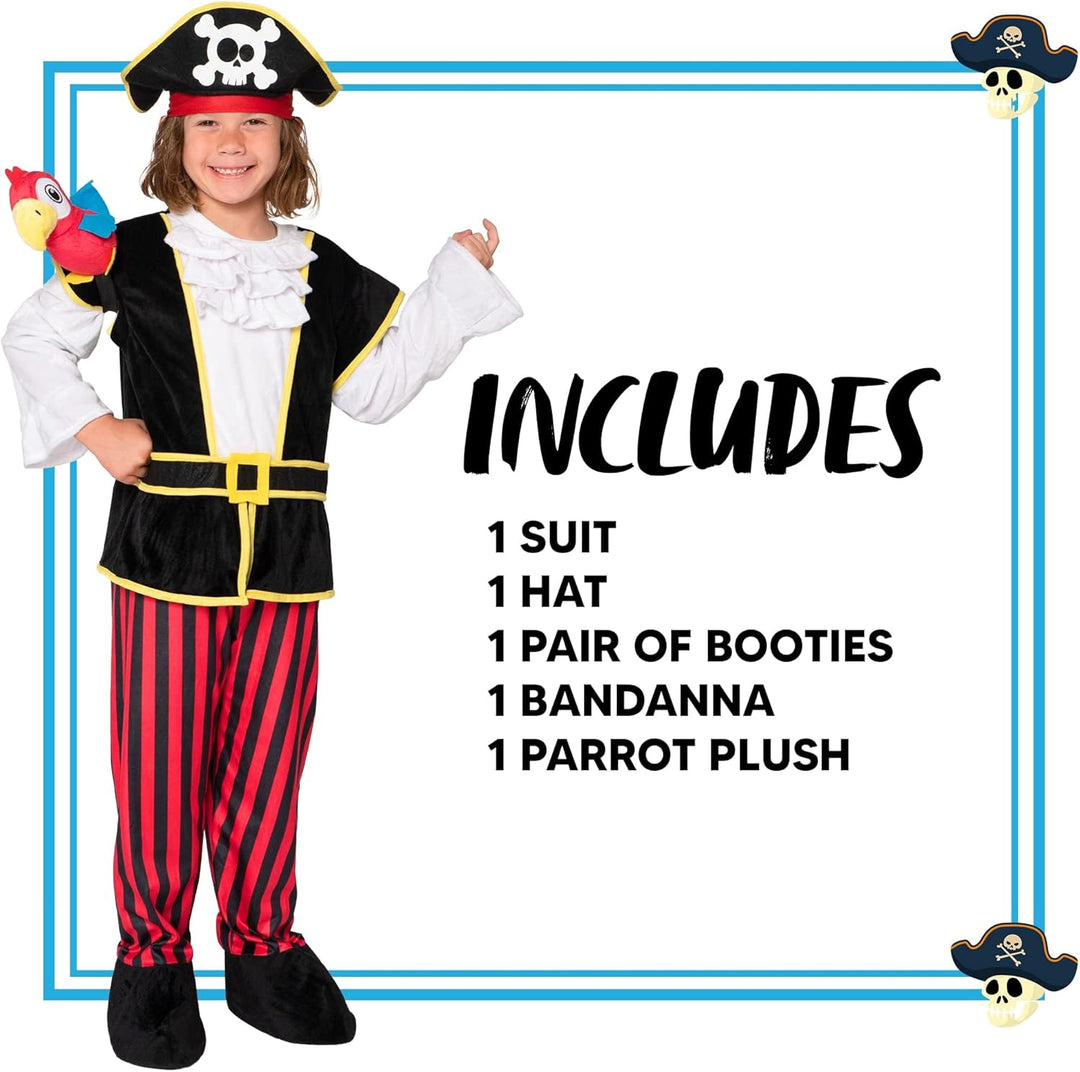 Spooktacular Creations Piraten Kostüm für Babys Kleinkinder Halloween Süsses oder Saures, Verkleidun