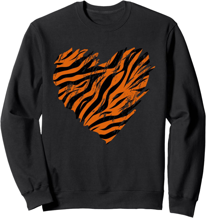 Tiger Bengal Herz Sweatshirt