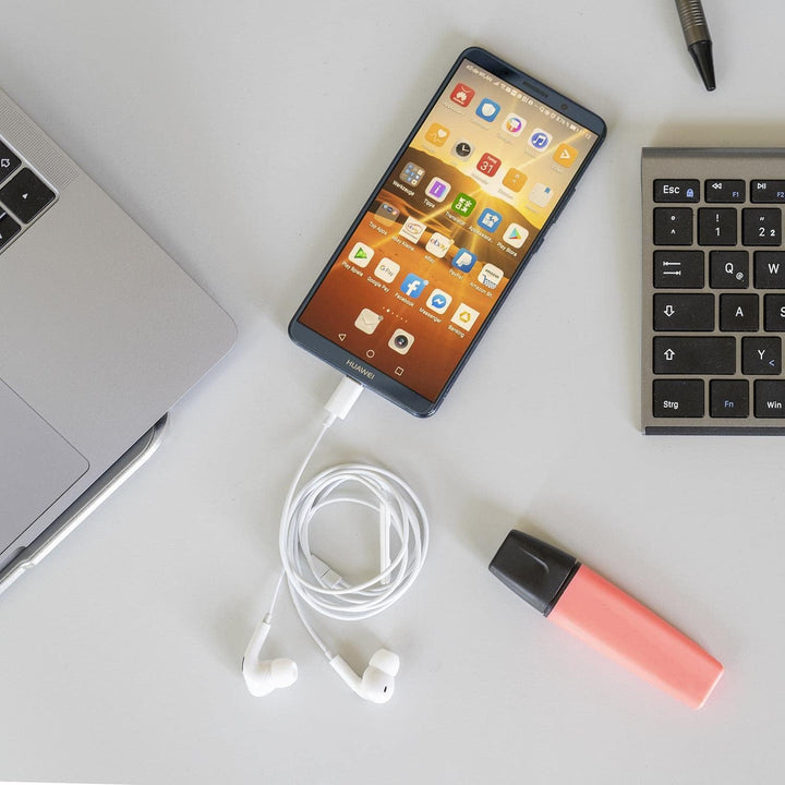 4smarts Aktive Kopfhörer Melody Digital Basic USB-C mit D/A Wandler weiss