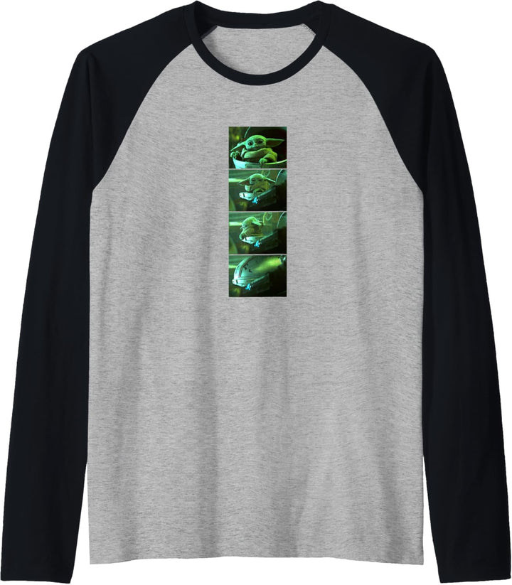 Star Wars: The Mandalorian The Child Time To Hide Panels Raglan