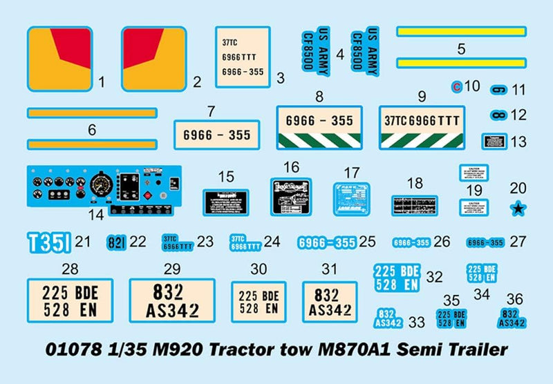 1/35 M920 LKW mit M870A1 Trailer