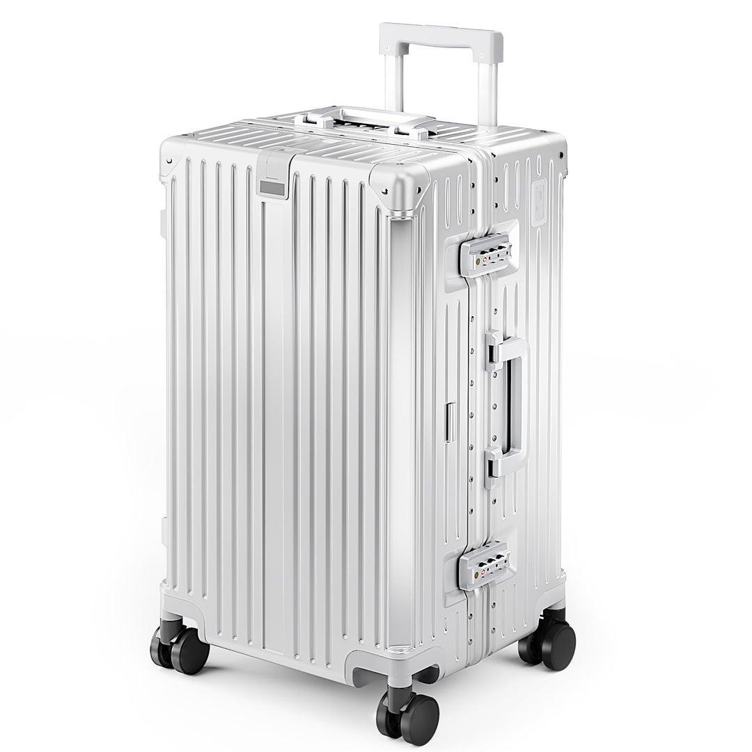ALPHA CAMP Koffer Grösse L Reisekoffer Leicht Hartschalenkoffer Polycarbonat 66L Luggage Suitcase mi