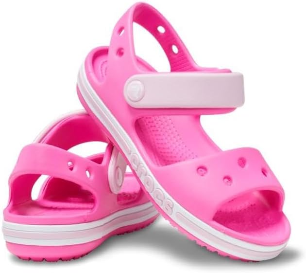 Crocs Bayaband Unisex Children's Sandal K Leisure Flip Flops Sportswear 19/20 EU Electric Pink, 19/2