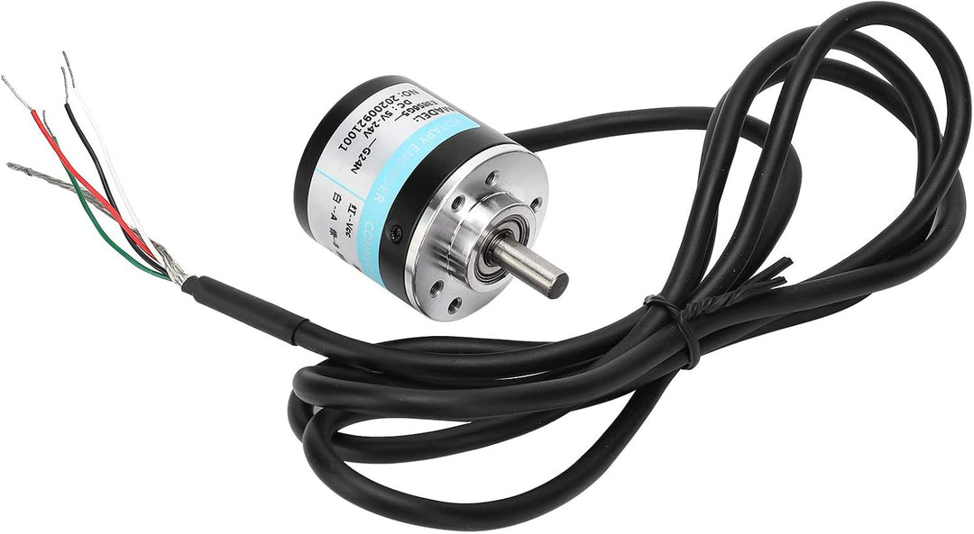 ABZ Dreiphasen-Encoder Photoelektrischer Encoder DC 5-24 V 3000-6000 U/min Vollwellen-Encoder für de