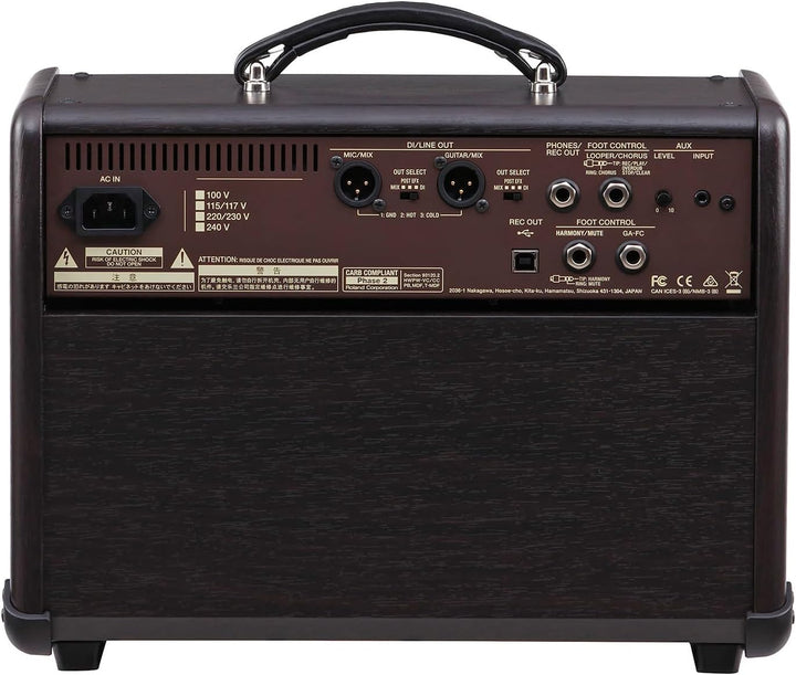 BOSS ACS-Live Akustikverstärker, Gitarrenkanal mit Acoustic Resonance Funktion, ACS-LIVE