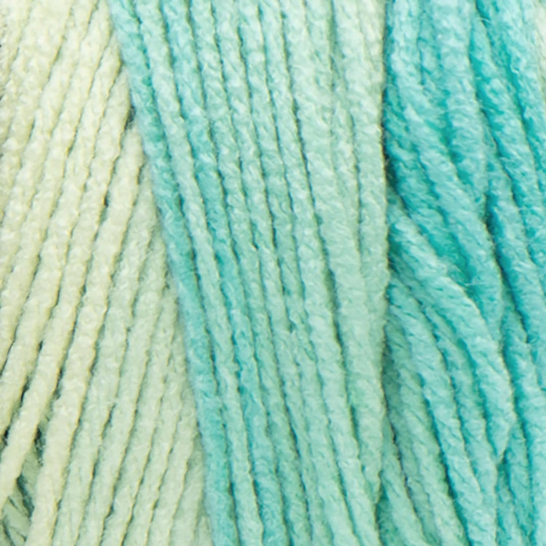 Red Heart Super Saver Jumbo Seaside Ombre Garn – 2 Packungen mit 283 g – Acryl – 4 Medium (Kammgarn)