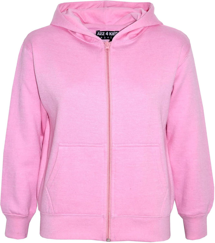 A2Z 4 Kids Mädchen Jungen Einfarbig Trainingsanzug Kapuzenpullover Mit Jogginghose Jogginghose Sport