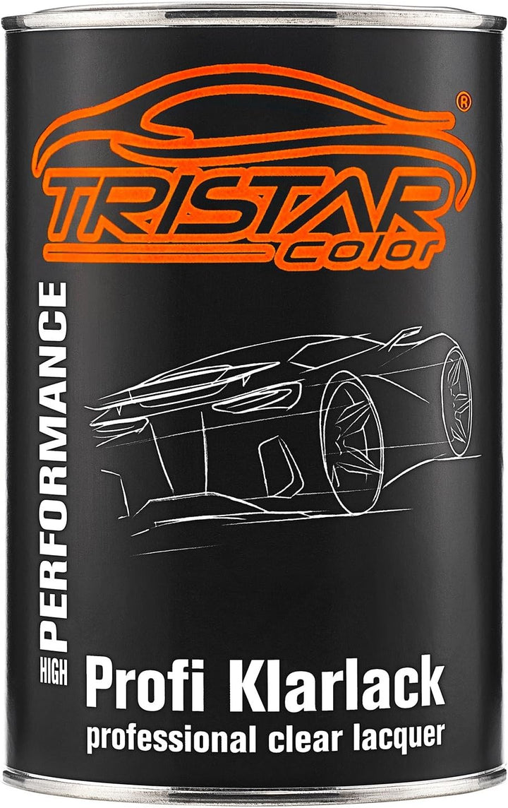 TRISTARcolor Autolack Set Dose spritzfertig für Audi I7F Uranograu Basislack + 2K Klarlack 2,5L