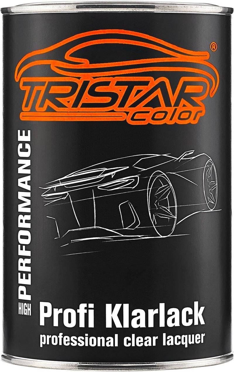 TRISTARcolor 1,5 Liter 2K Klarlack Autolack matt HS incl. Härter