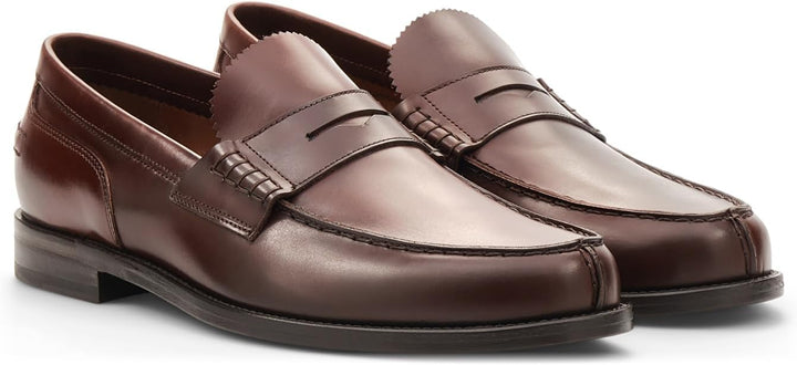 Lottusse Herren L6902 Mokassin 38.5 EU Braun Jocker P Teak, 38.5 EU Braun Jocker P Teak