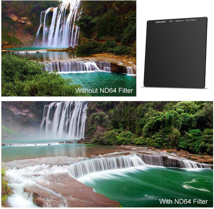 ND64 Quadratische Filter (1.8/6 Blenden) 100 * 100mm Filter SET 3, Filter SET 3