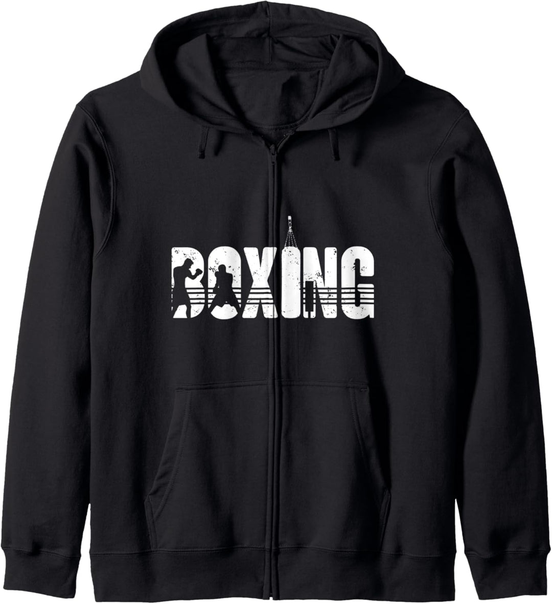 Boxen Sport Boxer Gym Kampf Match Boxen Handschuhe Lover Kapuzenjacke