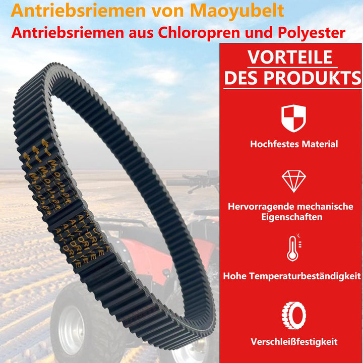 Maoyubelt Antriebsriemen Antriebsriemen Für Su-zuki AN400 Für Burgman 400 Für Skywave 400 1999 2000