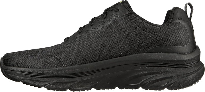 Skechers D'Lux Walker - Scrambler 232264-BKCC, Herren, Sneaker, Black Mesh/Synthetic Trim 45 EU Schw