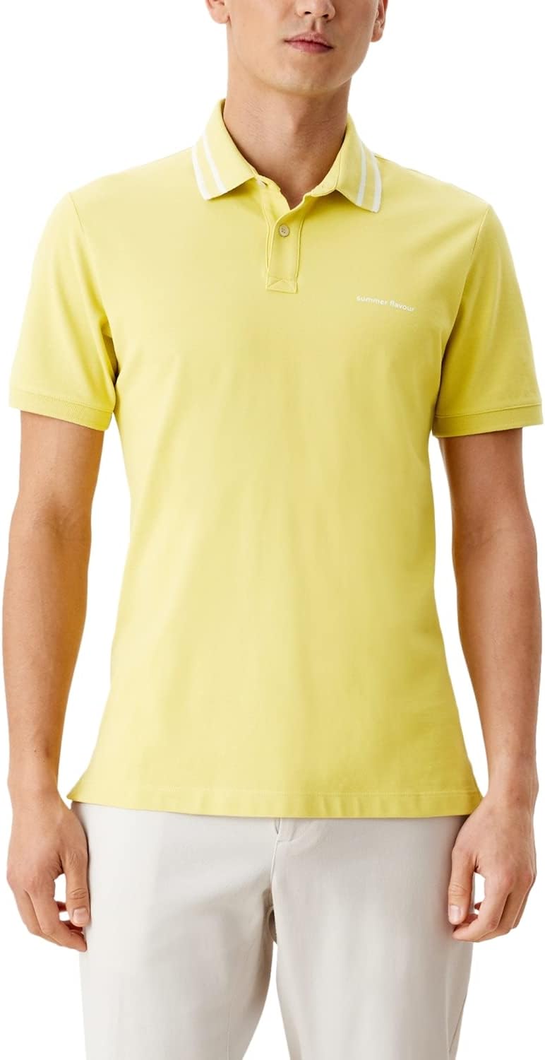 s.Oliver Herren Polohemd, XL 2113224.1504 Gelb