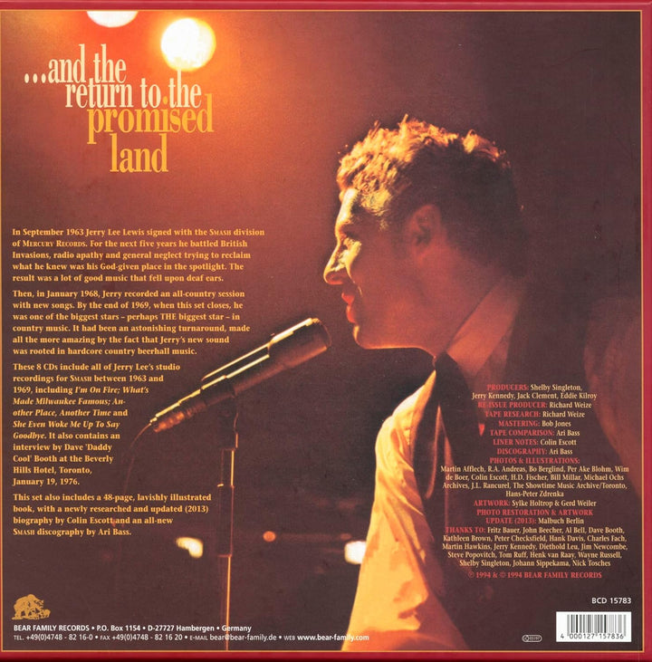 The Locust Years, Audio-CD