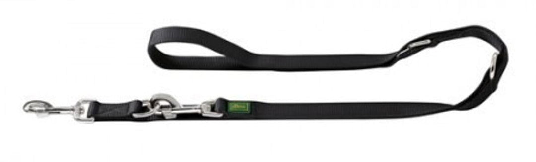 HUNTER 64962 EXTRA LONG Verstellbare Führleine für Hunde, Nylon, extra lang, strapazierfähig, pflege