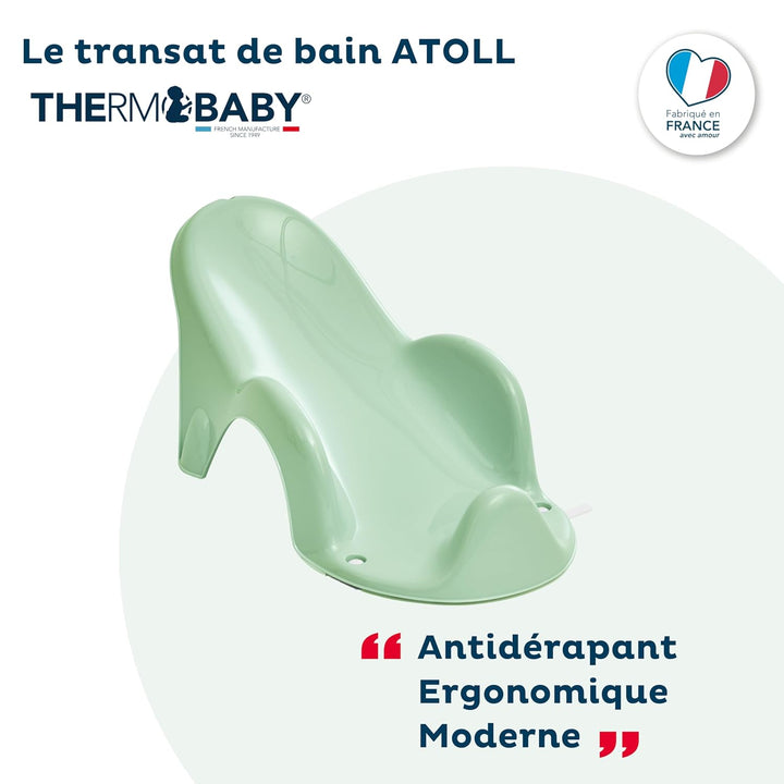 THERMOBABY - Atoll Babywippe – Babybadewanne – ergonomisch – bequem – von Geburt bis 8 Monate – Sela