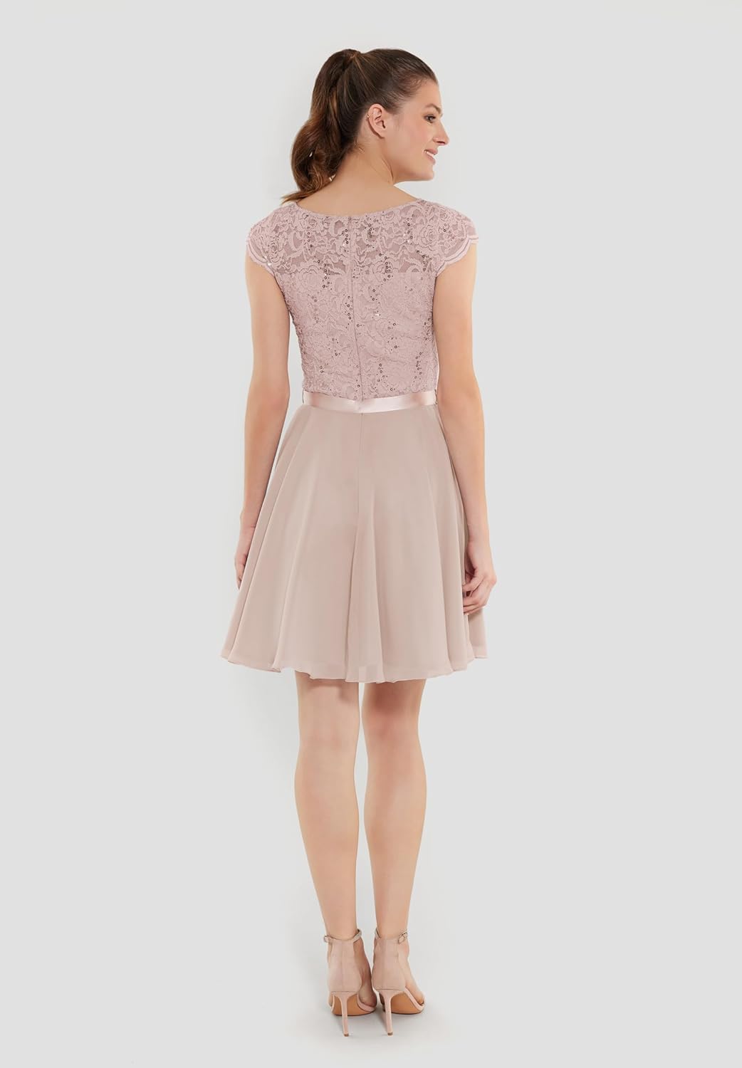 SWING Damen Cocktailkleid 34 Rosa, 34 Rosa