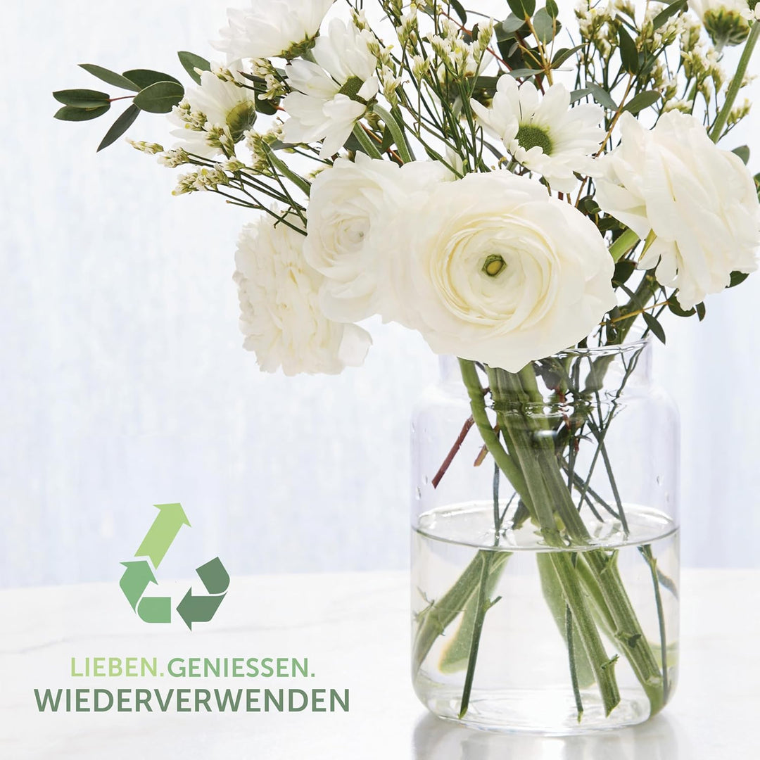 Yankee Candle Duftkerze im Glas (gross), Mistletoe, Kerze mit langer Brenndauer bis zu 150 Stunden,