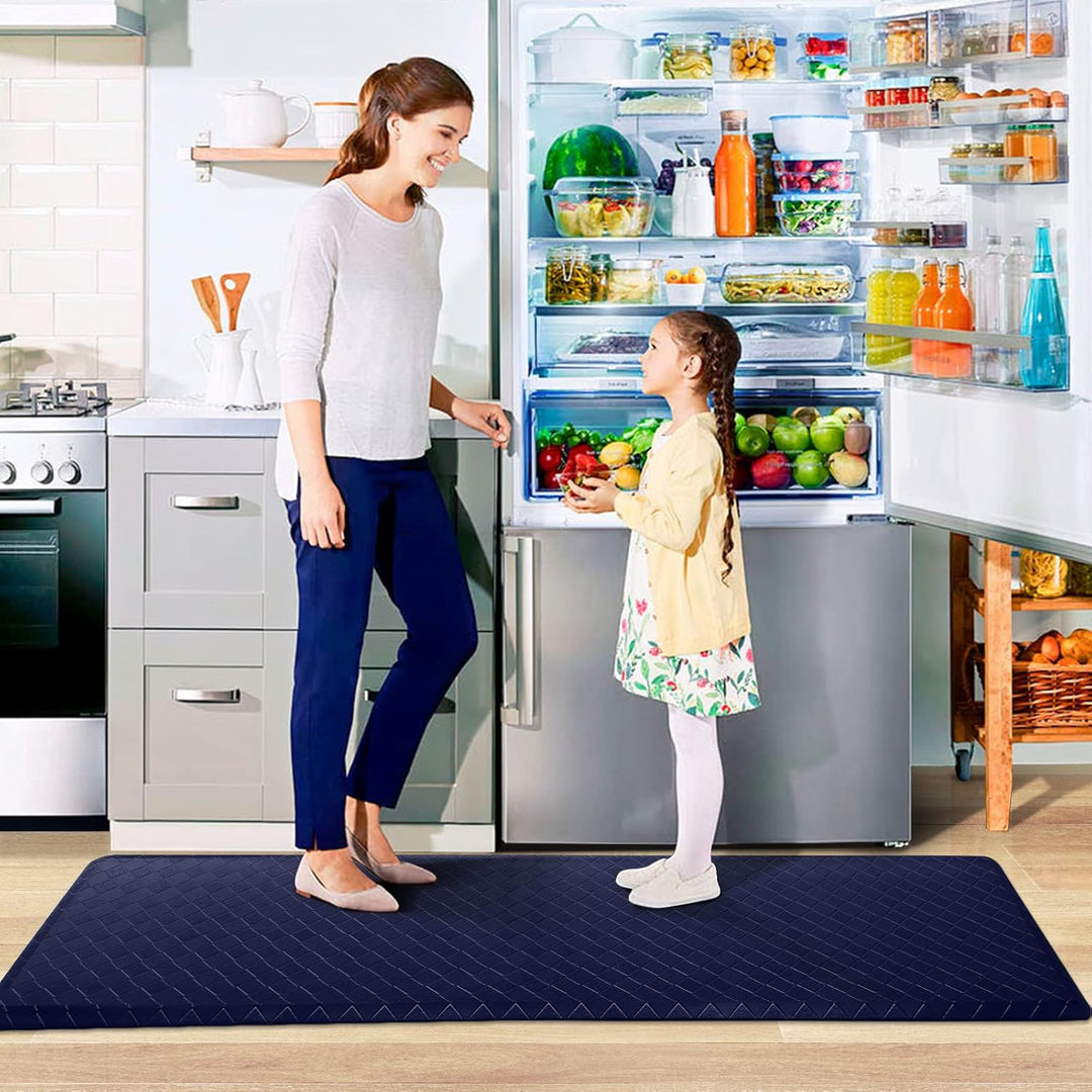 HappyTrends Küchenläufer, Anti-Ermüdungsmatte, 43,9 x 152,4 cm, rutschfest, wasserdicht, ergonomisch