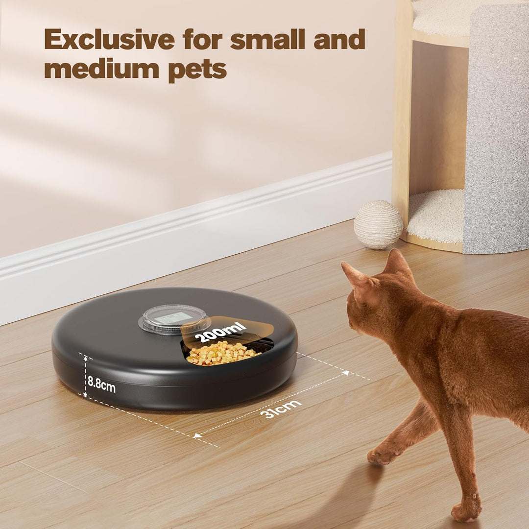 Futterautomat Katze Nassfutter Katzenfutter Automat: Futterspender Katze - Nassfutterautomat für Kat