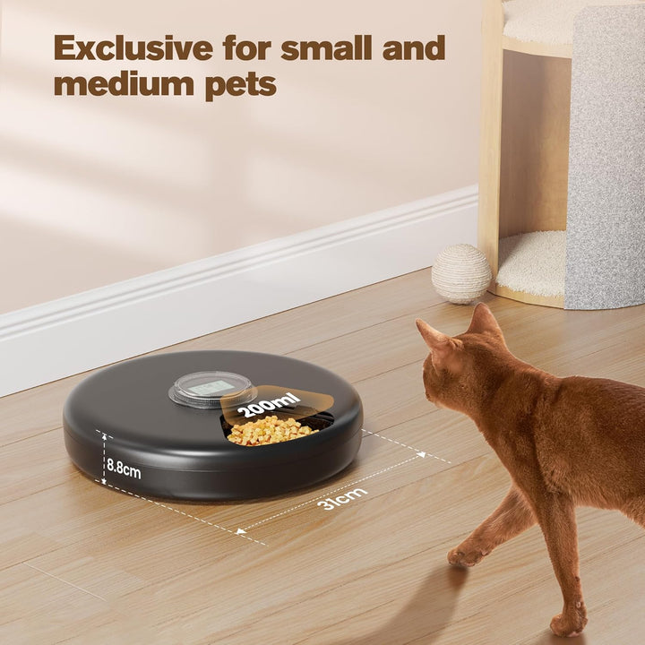 Futterautomat Katze Nassfutter Katzenfutter Automat: Futterspender Katze - Nassfutterautomat für Kat