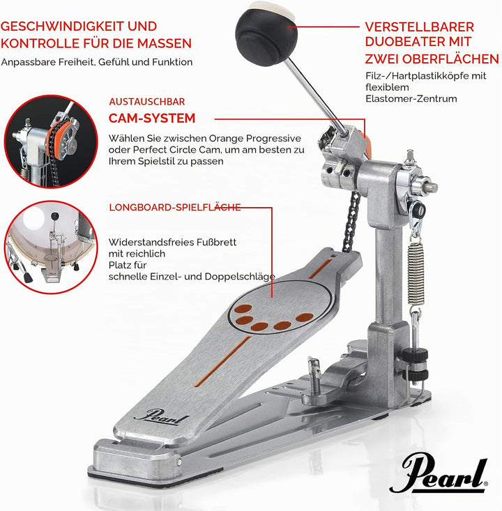 PEARL P-930 Bass Drum Pedal Einzelpedal P-930, Einzelpedal P-930