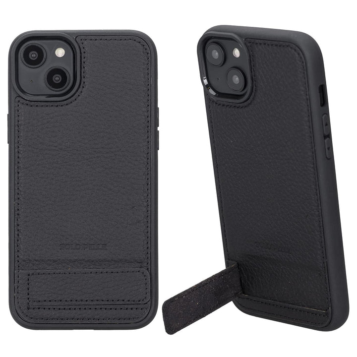 Solo Pelle Lederhülle für das iPhone 14 Plus in 6.7 Zoll Case Leder Hülle Ledertasche Backcover aus