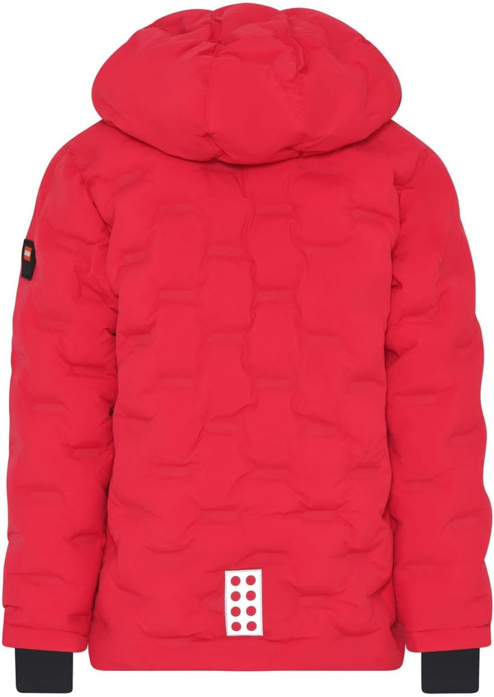 LEGO Jungen Lwjipe 706 - Jacket JACKET 110 Rot, 110 Rot