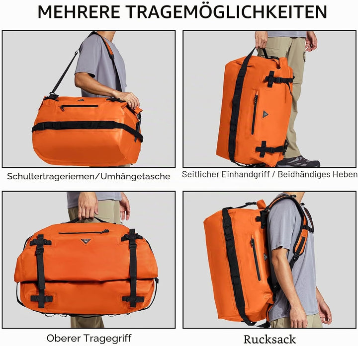 Haimont wasserdichter Rucksack, vielseitig wasserdicht Tasche, Dry Bag komfortabel, RollTop, Strand,