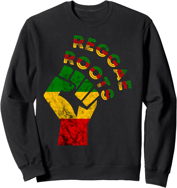 Reggae Faust Rastafarian Rasta Reggae Peace Reggaeton Sweatshirt