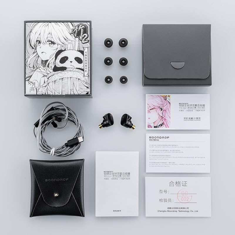 Moondrop CHU II DSP Kopfhörer Ohrhörer Type-C Nimm EIN mikrofon