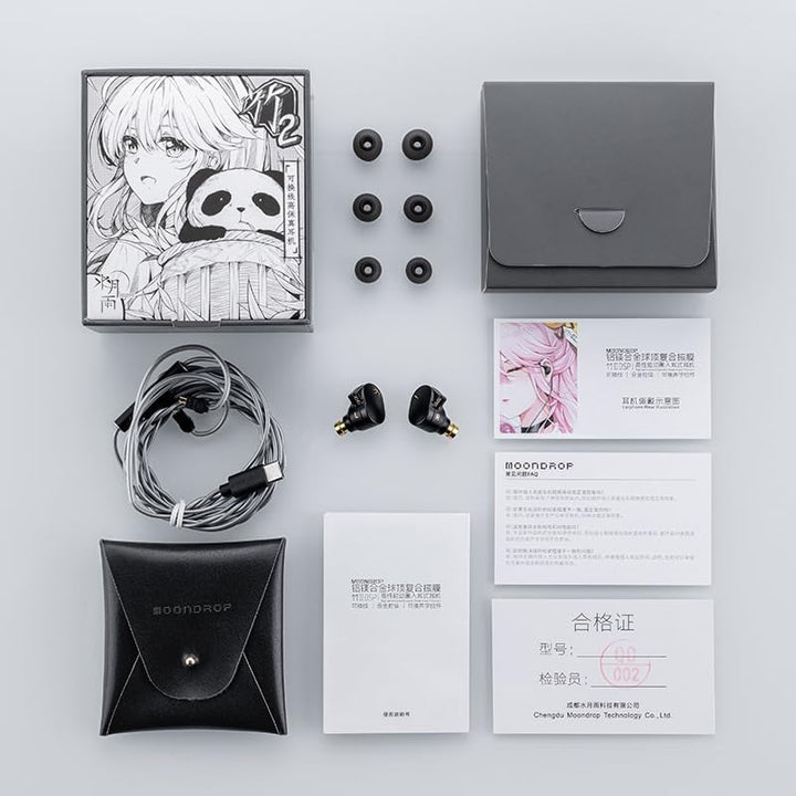 Moondrop CHU II DSP Kopfhörer Ohrhörer Type-C Nimm EIN mikrofon