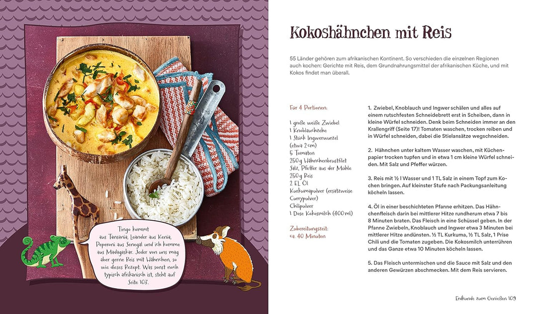 Die Schule der magischen Tiere – Das Kochbuch: Einfach zum Nachmachen: Die Lieblingsrezepte von Rabb