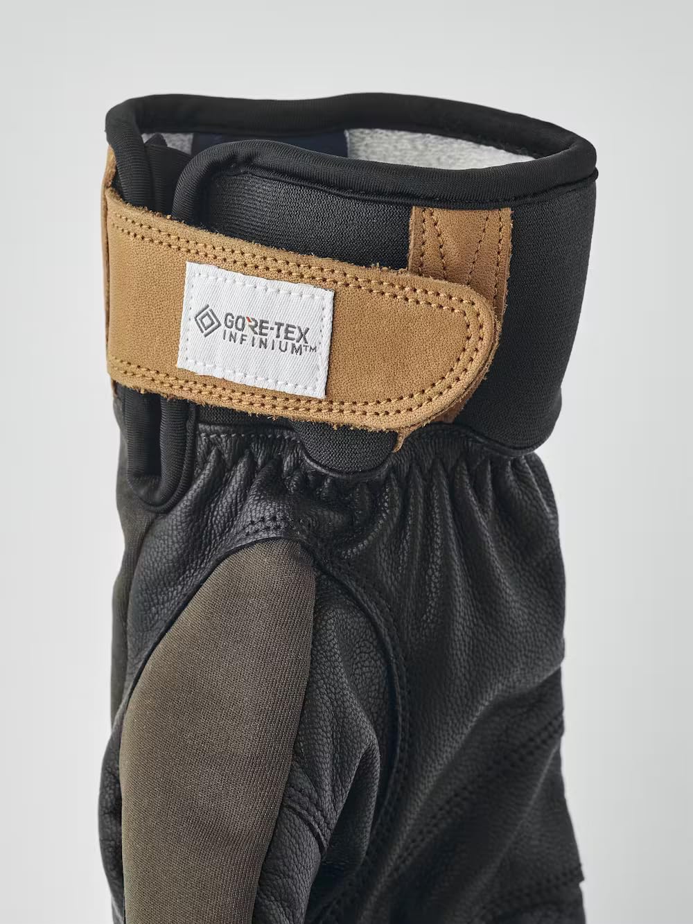 HESTRA Ergo Grip Active Wool Terry Oliv, Gore-Tex Fingerhandschuh, Grösse 10 - Farbe Dark Forest - B