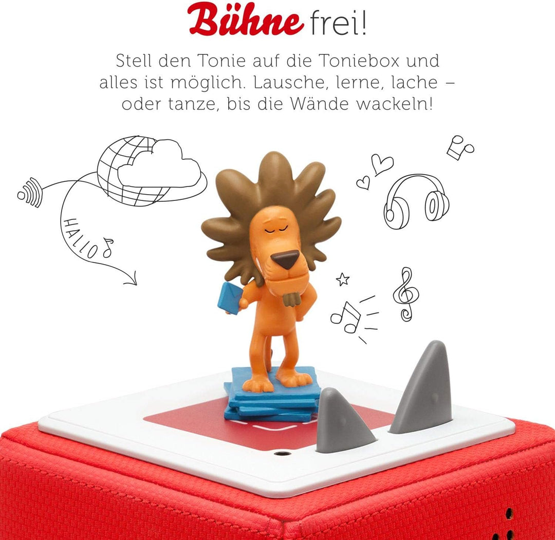 tonies Hörfiguren für Toniebox, Geschichten vom Löwen – Die Geschichte vom Löwen, der Nicht schreibe
