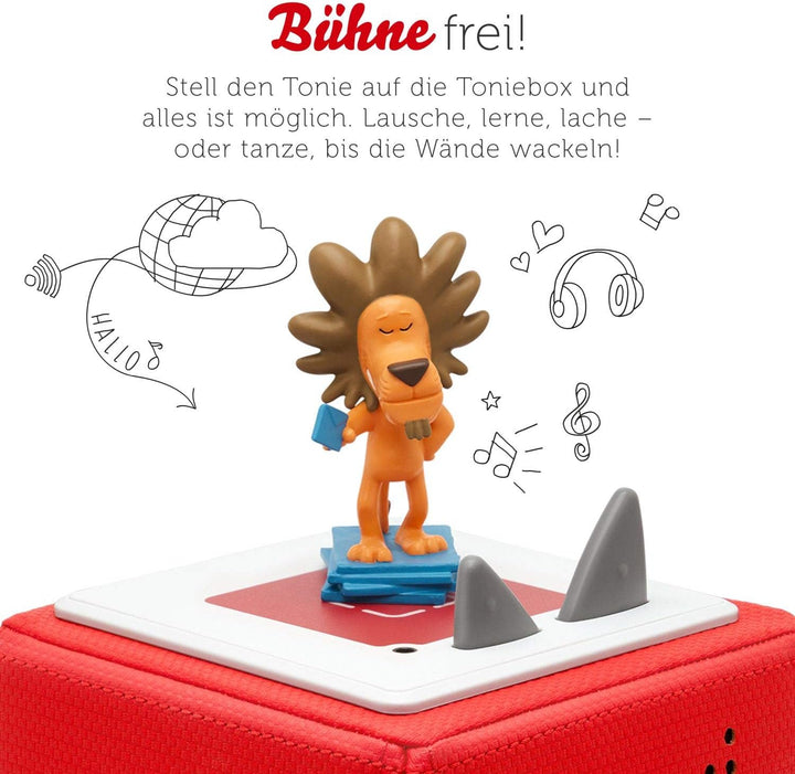 tonies Hörfiguren für Toniebox, Geschichten vom Löwen – Die Geschichte vom Löwen, der Nicht schreibe