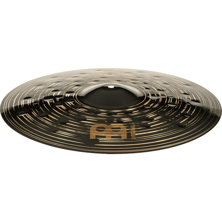 Meinl Cymbals Classics Custom Dark Crash 18 Zoll (Video) Schlagzeug Becken (45,72cm) B12 Bronze, Dun