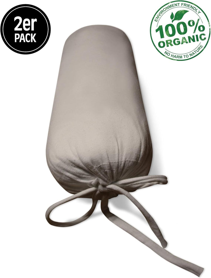 Blue Moon Bio Baumwolle Jersey Bettlaken - Spannbettlaken 70x140cm - Spannleintuch Spannbetttuch Org