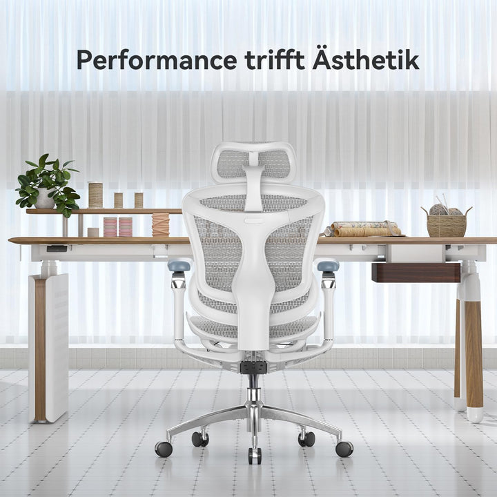 SIHOO Doro C300 Pro Ergonomischer Bürostuhl mit ultraweichen 6D-Armlehnen, dynamischer Lendenwirbels
