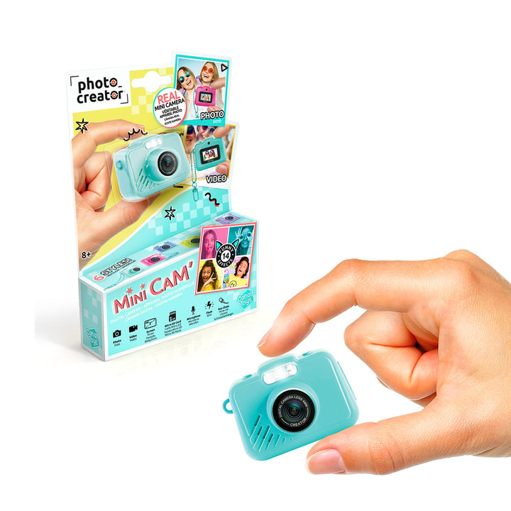 Rocco Giocattoli - Mini Cam - Original - mit Schlüsselanhänger und 1 GB SD-Karte, Original