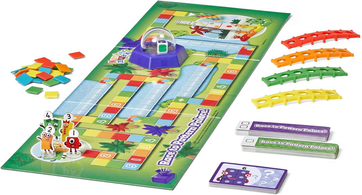 Learning Resources Numberblocks Brettspiel „Wettlauf zum Musterpalast“, Numberblocks-Geschenke, Math