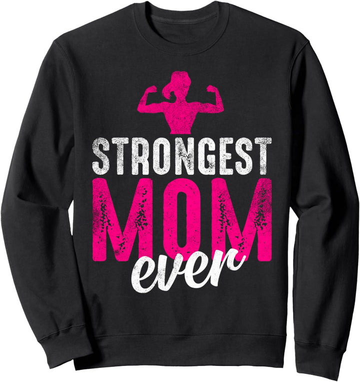 Starke Mutter Frauen Kraftsport Workout Gym Sweatshirt