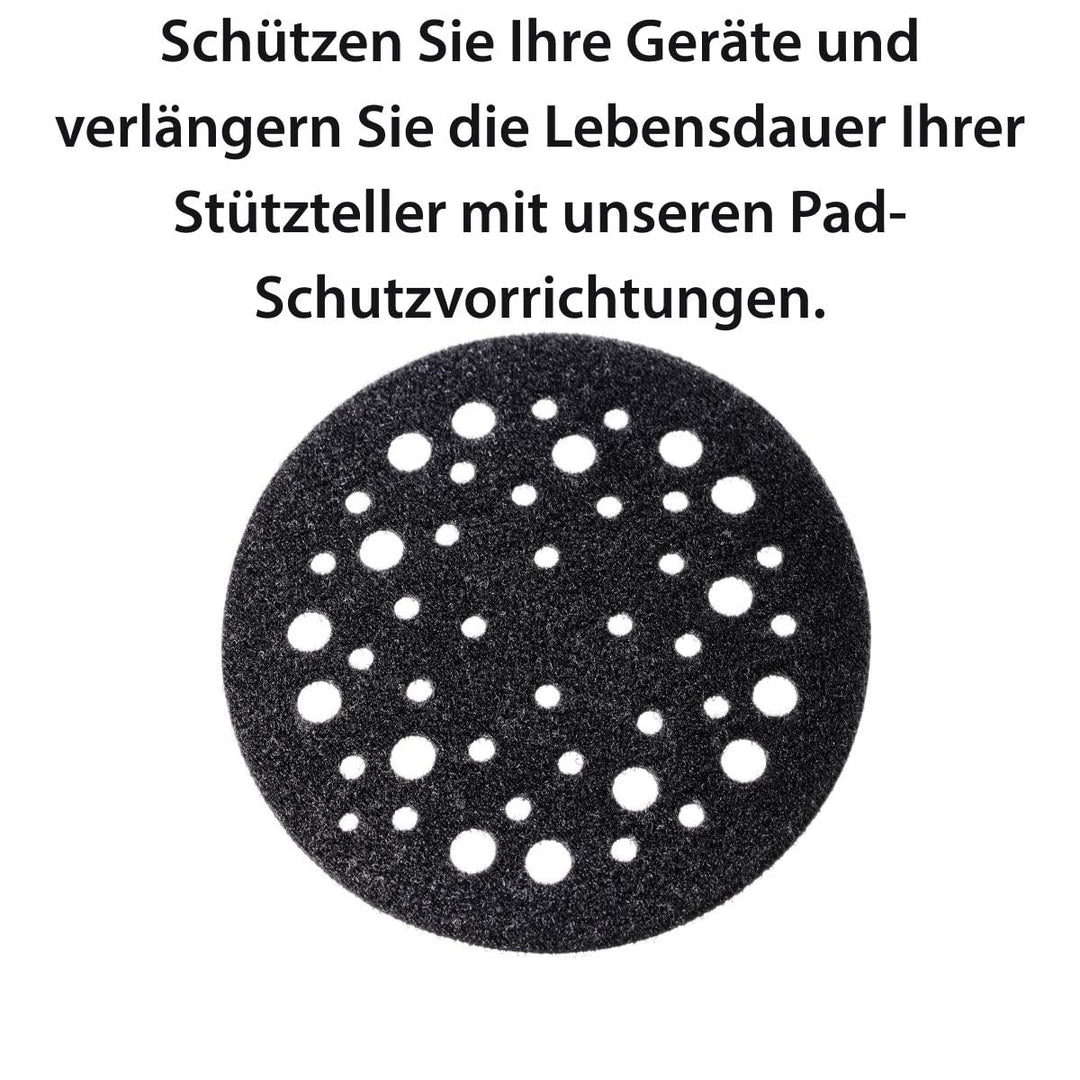 Mirka Schutzauflage Ø 150mm 67-Loch, 5 Stück, zum Schützen von Schleiftellern mit Klettbelag, 829561